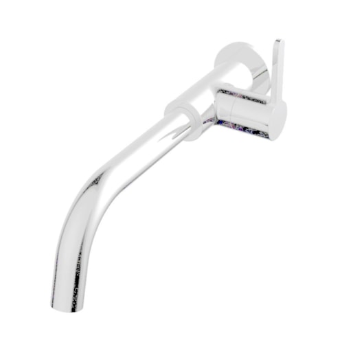 Torneira De Parede Para Lavatório Bica Alta Agua Fria Branco Matte Kromma - Imagem principal - 46bb1b32-04e7-4761-93d0-31211ae72b2e