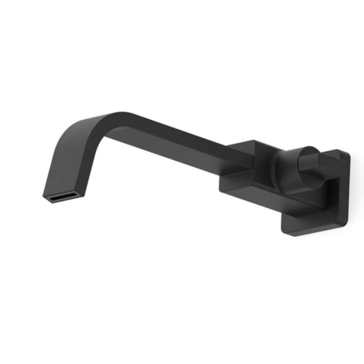 Torneira de Parede para Lavatório Virtus Matte Black Roca - Imagem principal - 5db842c3-2465-4b16-8226-f215b0363855