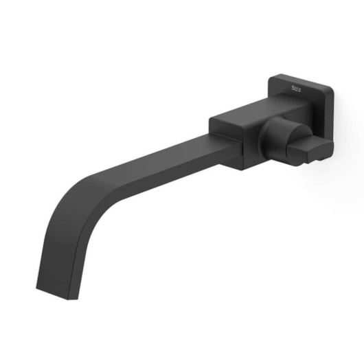 Torneira de Parede para Lavatório Virtus Matte Black Roca - Imagem principal - 9628c703-1c61-4276-85b6-637f8a5d9bb6