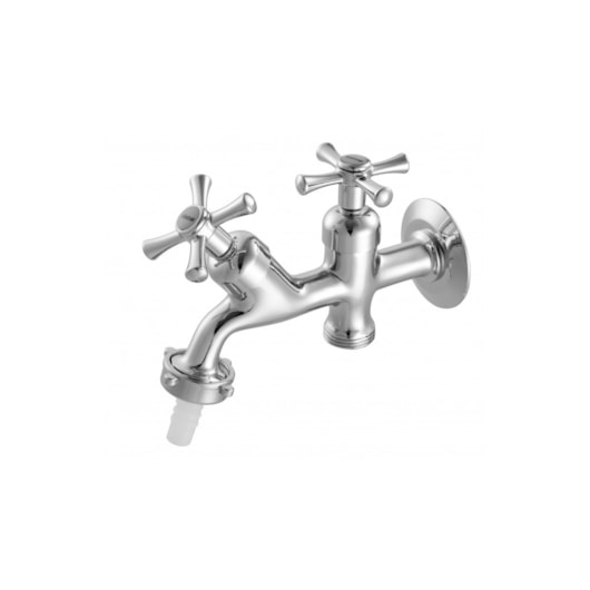 Torneira De Parede Para Tanque C/ Adaptador Para Máquina 1131 Tetra Meber - Imagem principal - 734dec55-acd4-429c-b062-1a0b8944d01c