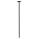 Torneira De Teto Tube 1198 Black Matte Deca - 1feac283-22cd-416a-ae50-51b3f75fb87d