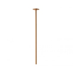Torneira De Teto Tube Red Gold Deca