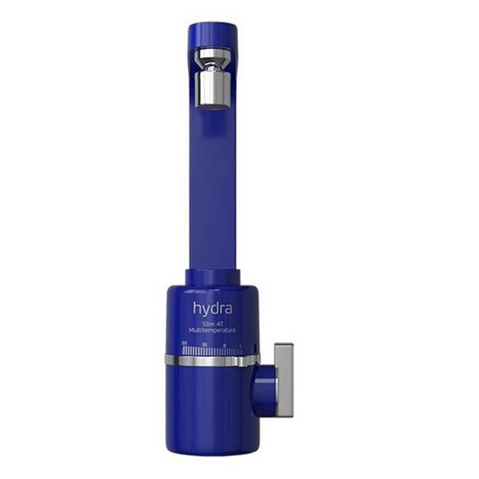 Torneira Elétrica Multitemperaturas Parede Slim 4t 127v 5500w Azul Hydra - Imagem principal - 75e3f980-37fb-419d-a630-f86f7c7c08c9