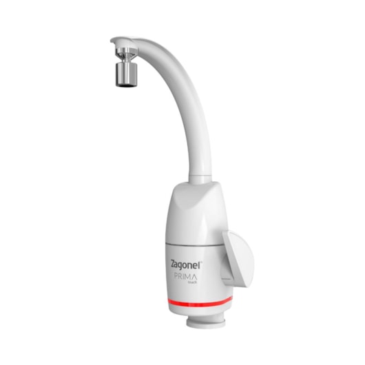 Torneira Eletrônica Prima Branca Zagonel 5500W 127V - Imagem principal - 8560bc2d-ce45-461c-bc41-640de5fcca16