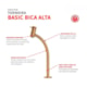 Torneira Lavatório Basic Mesa Bica Alta Matte Rose Gold Roca - 1d1d4e1b-51f3-461f-a973-78c148b14f2f