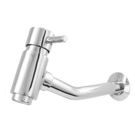 Torneira Longa de Parede para Lavatório Bello Cromada Romar - Imagem principal - e379a560-effc-458b-b75d-d3f1b94c3c22