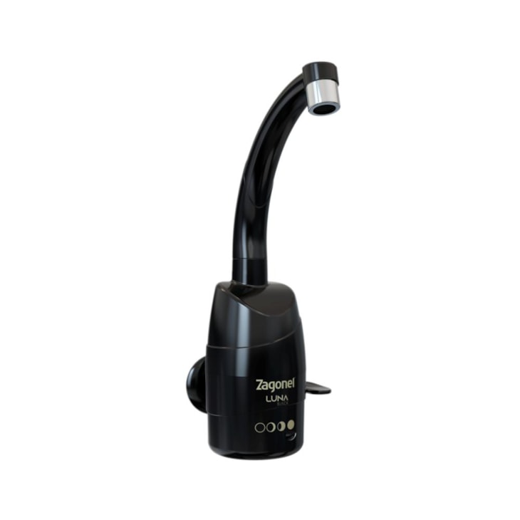 Torneira Luna 4 Temperaturas 5500w 220v Black Zagonel