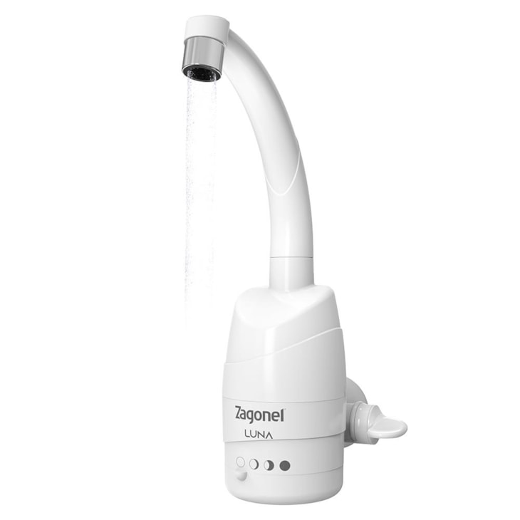 Torneira Luna 4 Temperaturas 5500w 220v Branco Zagonel