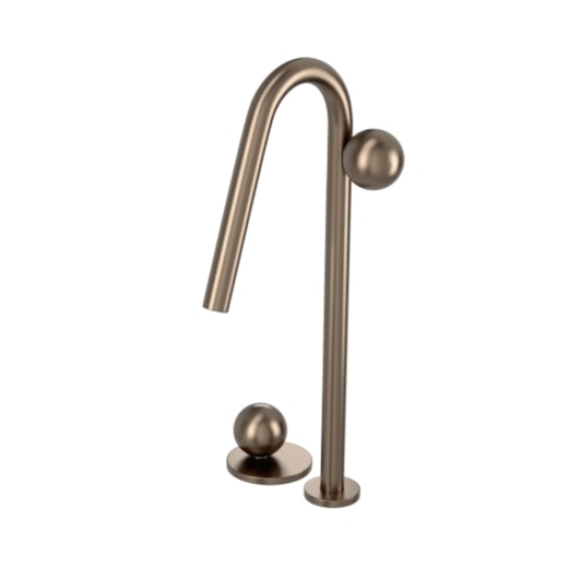 Torneira Monocomando Para Lavatório Com Bica Alta Esfera Corten Matte Deca - Imagem principal - b2865d0c-03ec-4b36-9786-ccc5a4297159