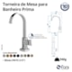 Torneira para Banheiro de Mesa Prima 210 Doro Vecchio Fani - d0ef226f-9750-4b43-a1d6-2516d33f24de