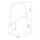 Torneira Para Cozinha De Mesa 1167 C81 Chef Preta Com Cromado Lorenzetti - 084c6a64-212c-4e11-b0d8-e14a5acbb132