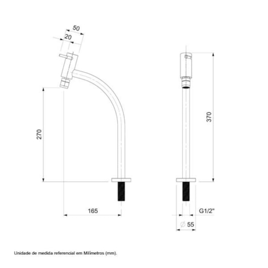 Torneira Para Cozinha De Mesa Basic Cromado Celite - Imagem principal - 29601687-574e-4a06-bb40-14f578429e39