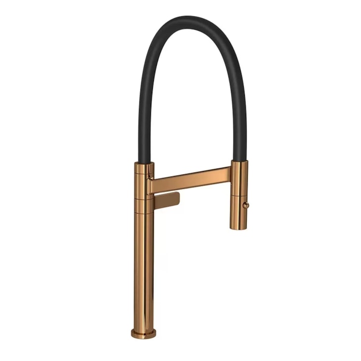 Torneira Para Cozinha De Mesa Colore Red Gold/Preto Deca