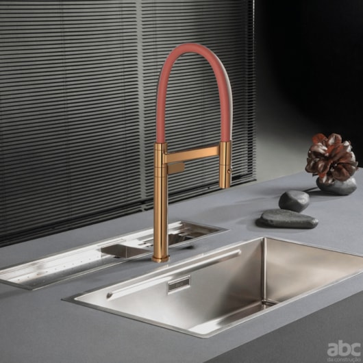 Torneira Para Cozinha De Mesa Colore Red Gold/Terracota Deca - Imagem principal - c918a98a-3ac4-4a9f-8e5b-9793e74960af