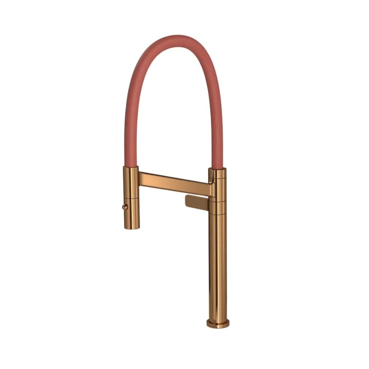 Torneira Para Cozinha De Mesa Colore Red Gold/Terracota Deca
