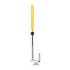 Torneira Para Cozinha De Mesa Doc Bica Alta Cromada/amarelo Docol