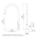 Torneira Para Cozinha De Mesa Flex Preta Cromada Lorenzetti - 7b3c6393-863c-4846-b8c1-081220b41da0