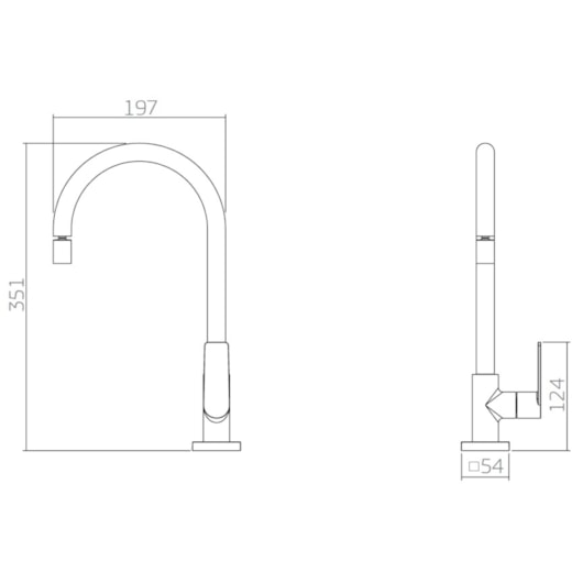Torneira Para Cozinha De Mesa Just Bica Móvel Cromado Deca - Imagem principal - f20c5a35-7fb9-4544-9b95-8a99b9945d88