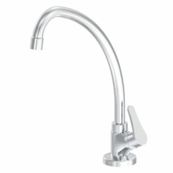 Torneira Para Cozinha De Mesa Nova Exacta Cromado Fabrimar DN15