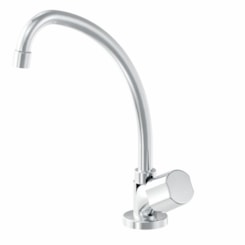 Torneira Para Cozinha De Mesa Nova Petra Cromado Fabrimar DN15