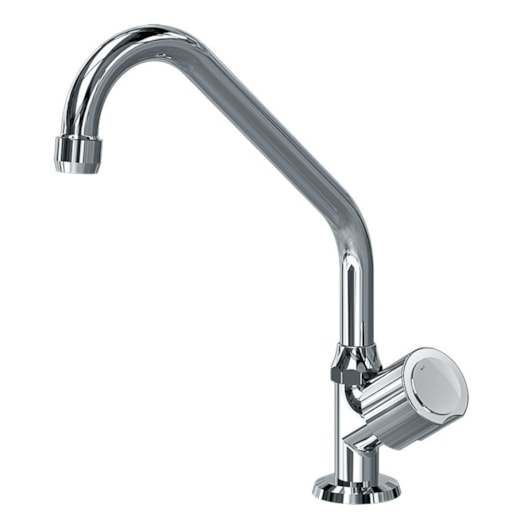 Torneira Para Cozinha De Mesa Ouro Fino 40 1167 Cromada Fani Metais - Imagem principal - d465d14a-6224-4dcd-8cb6-8f9bf2fd5196