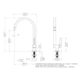 Torneira Para Cozinha De Mesa Quad Bica Alta Cromada Docol - e69223e6-5eca-4e67-8465-5d2520b98ae1