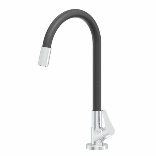 Torneira Para Cozinha De Mesa Tubo Flex Nova Exacta Cromado Fabrimar DN15 - Imagem principal - 6e78d578-46c9-4867-a77f-9484e295363c