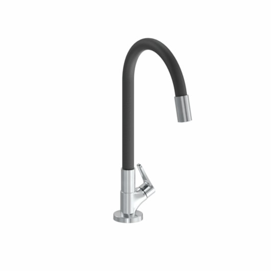 Torneira Para Cozinha De Mesa Tubo Flex Nova Exacta Cromado Fabrimar DN15 - Imagem principal - 9f8e557c-3bda-44c7-8787-982c92ca24c0