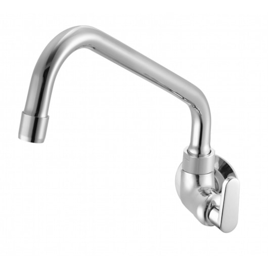 Torneira Para Cozinha De Parede Bica Móvel E Alta 1183 Uni Cromado Meber - Imagem principal - 0684c8be-5ead-4147-9018-a0cc53df77f6