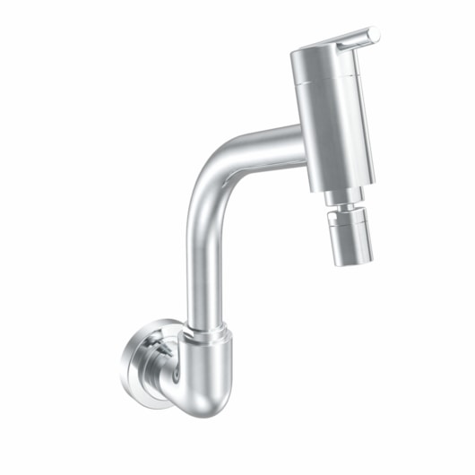 Torneira Para Cozinha De Parede Bica Móvel Nova Gioia Cromado Fabrimar DN15 - Imagem principal - e653d2e0-1e6b-4606-a7c4-aeb89bd57401