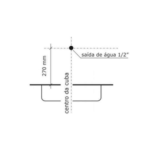 Torneira Para Cozinha De Parede Com Arejador Nova Gyro Cromado Fabrimar - Imagem principal - 91b13d2a-f5a7-4b8b-bfc0-6696e55df42c