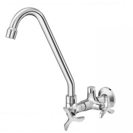 Torneira Para Cozinha De Parede Com Saída Para Filtro Nova Pertutti Cromada Docol - Imagem principal - 51849240-b795-4f7f-9eb6-eaac3131e862