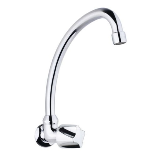 Torneira Para Cozinha De Parede Digital Line Cromado Fabrimar  - Imagem principal - e6a7bb48-7a51-4241-b79c-6941aeb449db