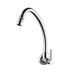 Torneira Para Cozinha De Parede Fit Slim 1168 Cromada Lorenzetti