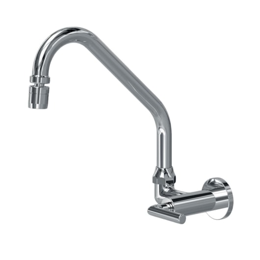 Torneira Para Cozinha De Parede Jade C.182 1169 Cromada Fani Metais - Imagem principal - f20238d9-d526-4c88-b156-a02baf1a80e3