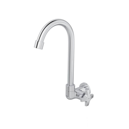 Torneira Para Cozinha De Parede Max Bica Alta Cromado Deca - Imagem principal - 5e9ac75a-aeaa-4010-b2a5-a26dcc312880