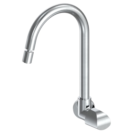 Torneira Para Cozinha De Parede Nova Ella Cromado Fabrimar DN15 - Imagem principal - 5ed7348f-820a-4626-9c45-146fbdb1a036