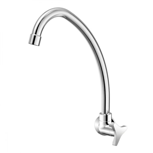 Torneira Para Cozinha De Parede Nova Gyro Cromado Fabrimar - Imagem principal - 00e5781a-b1c3-4ad7-8cfb-5f3e992aa66a