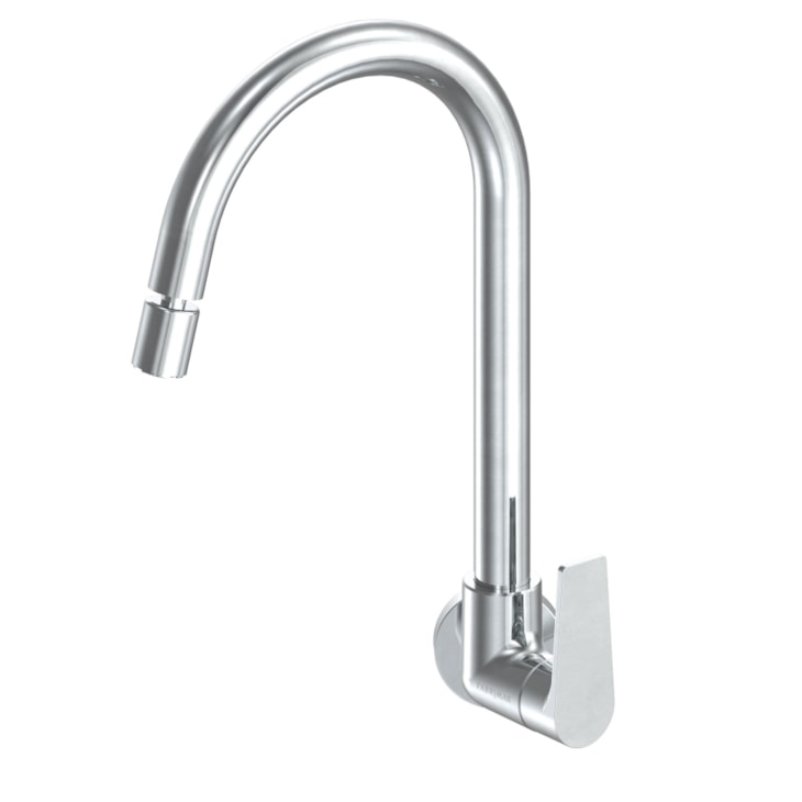Torneira Para Cozinha De Parede Nova Loft Cromado Fabrimar DN15