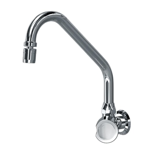 Torneira Para Cozinha De Parede Ouro Fino 40 1169 Cromada Fani Metais - Imagem principal - 925b3e68-cd58-4d12-be83-3d8caa20616b