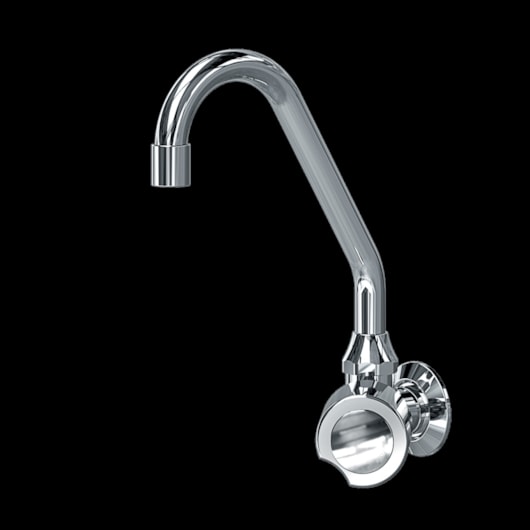 Torneira Para Cozinha De Parede Ouro Fino 40 2148 Cromada Fani Metais - Imagem principal - 44dfbea1-fa04-4923-ab9f-bb6391d2ef0b