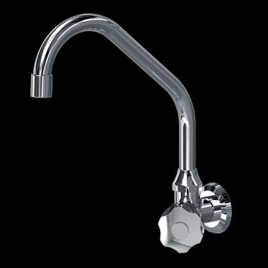 Torneira Para Cozinha De Parede Prata 50 1168 Cromada Fani Metais - Imagem principal - 61e9eab3-afbd-4cb1-9dfb-e2c8f7a48f1a