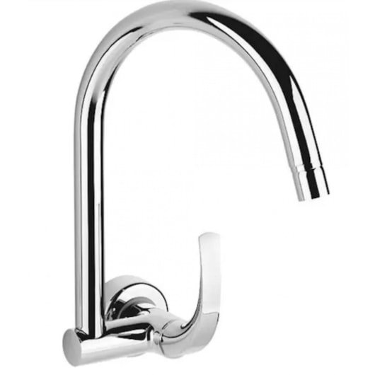Torneira Para Cozinha De Parede Pratika Plus Cromado Fabrimar - Imagem principal - 949dfe86-8487-4435-b708-6d106aea270f