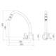 Torneira Para Cozinha De Parede Trio Cromada 1168 C33 Lorenzetti - c162f063-1ff6-4373-abe7-d0d206c180da