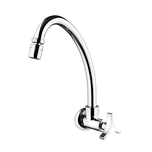 Torneira Para Cozinha De Parede Trio Cromada 1168 C33 Lorenzetti - Imagem principal - 59ed98fe-6659-4b47-a8ee-7c3e50401017