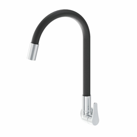 Torneira Para Cozinha De Parede Tubo Flex Nova Exacta Cromado Fabrimar DN15 - Imagem principal - d3831eb3-6737-4a4d-8f8d-725a0556555b
