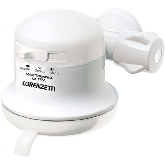 Torneira Para Cozinha Elétrica De Parede Maxi Ultra 3 Temperaturas 220v 5500w Branco Lorenzetti - Imagem principal - 3a97c999-50c0-43d7-8bd2-0a3a31eddef4