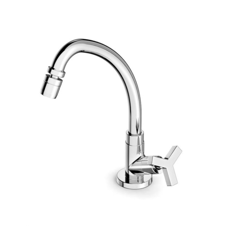 Torneira Para Cozinha Mesa Bica Móvel A Art Up Cx Cromado Celite