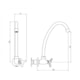 Torneira Para Cozinha Parede C15 Meber - 2ef00b42-12d5-4c7d-95a5-ce04cd2059b4