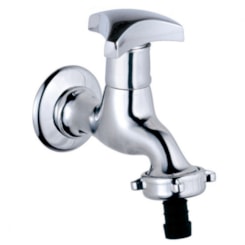 Torneira Para Jardim De Parede Aquarius Cromada Tigre